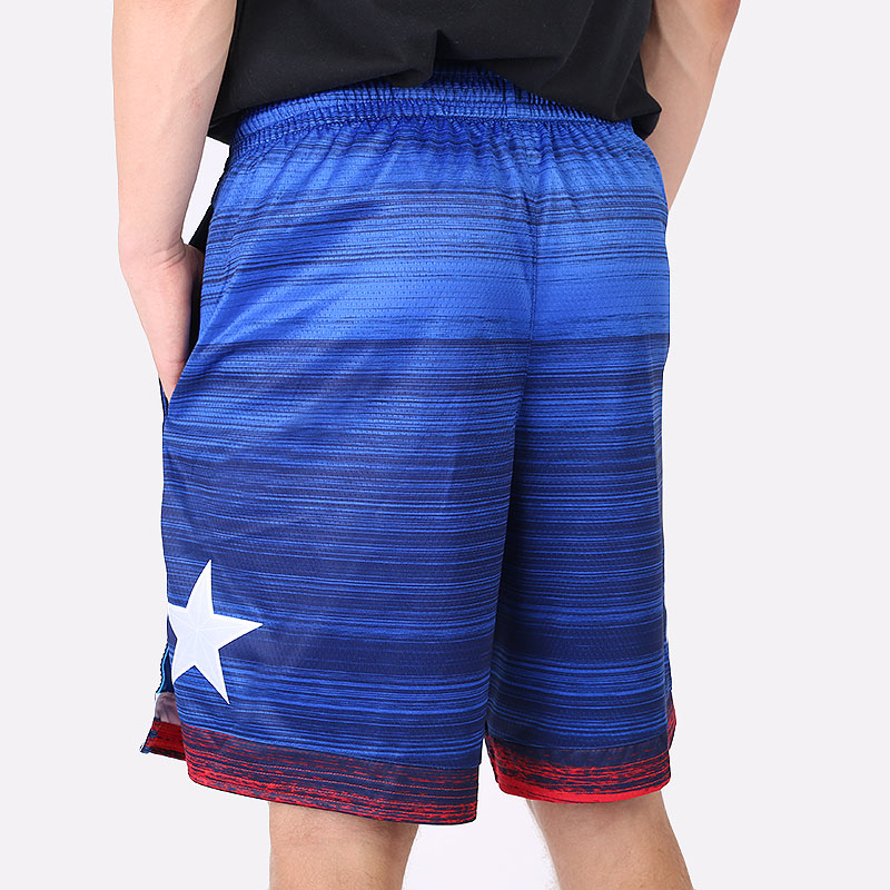 мужские синие шорты  Nike Basketball Shorts USA CQ0176-451 - цена, описание, фото 5